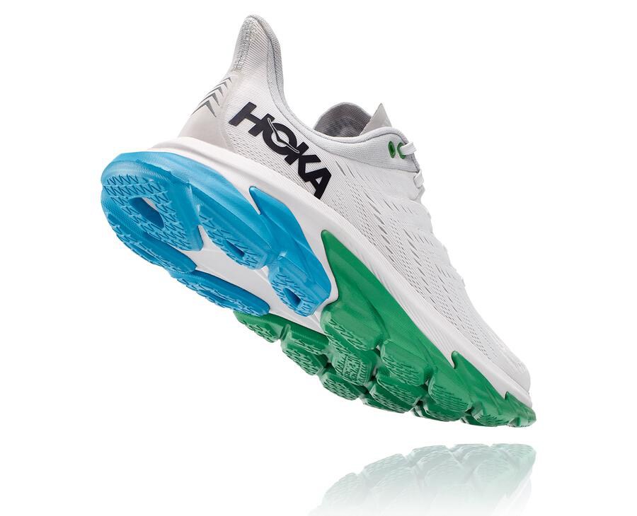 Tenis Hoka One One Hombre Blancos - Clifton Edge - VTWG78234